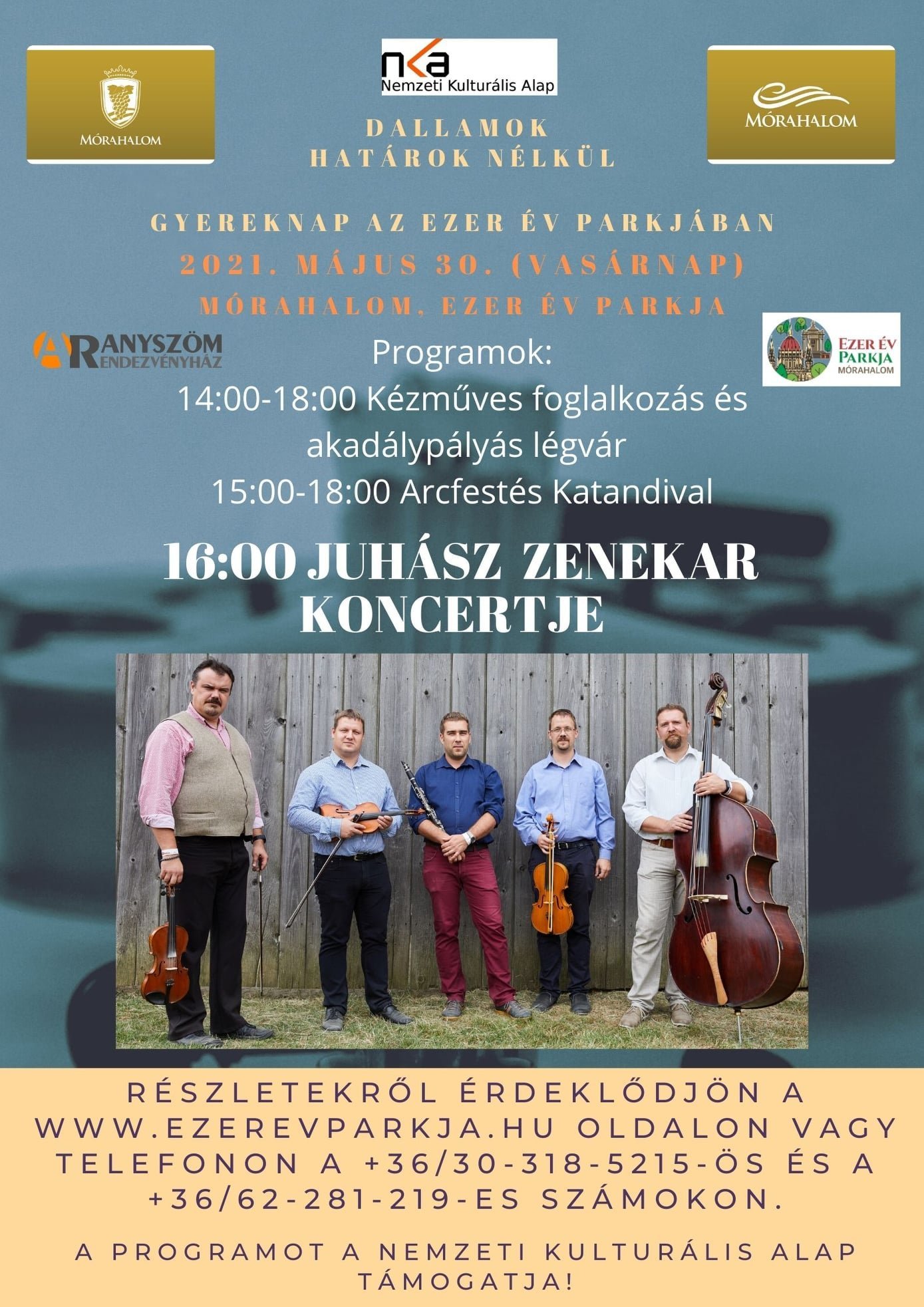 Gyereknap és Dallamok határok nélkül az Ezer Év Parkjában Mórahalmon! 