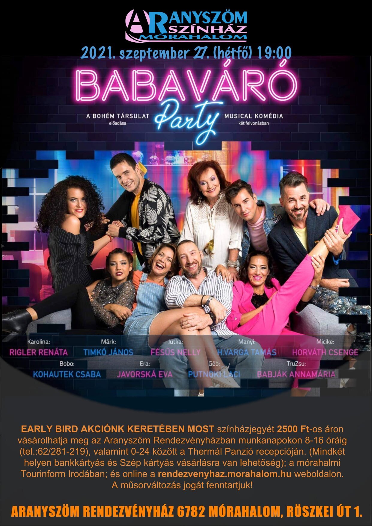 Babaváró party a Rendezvényházban