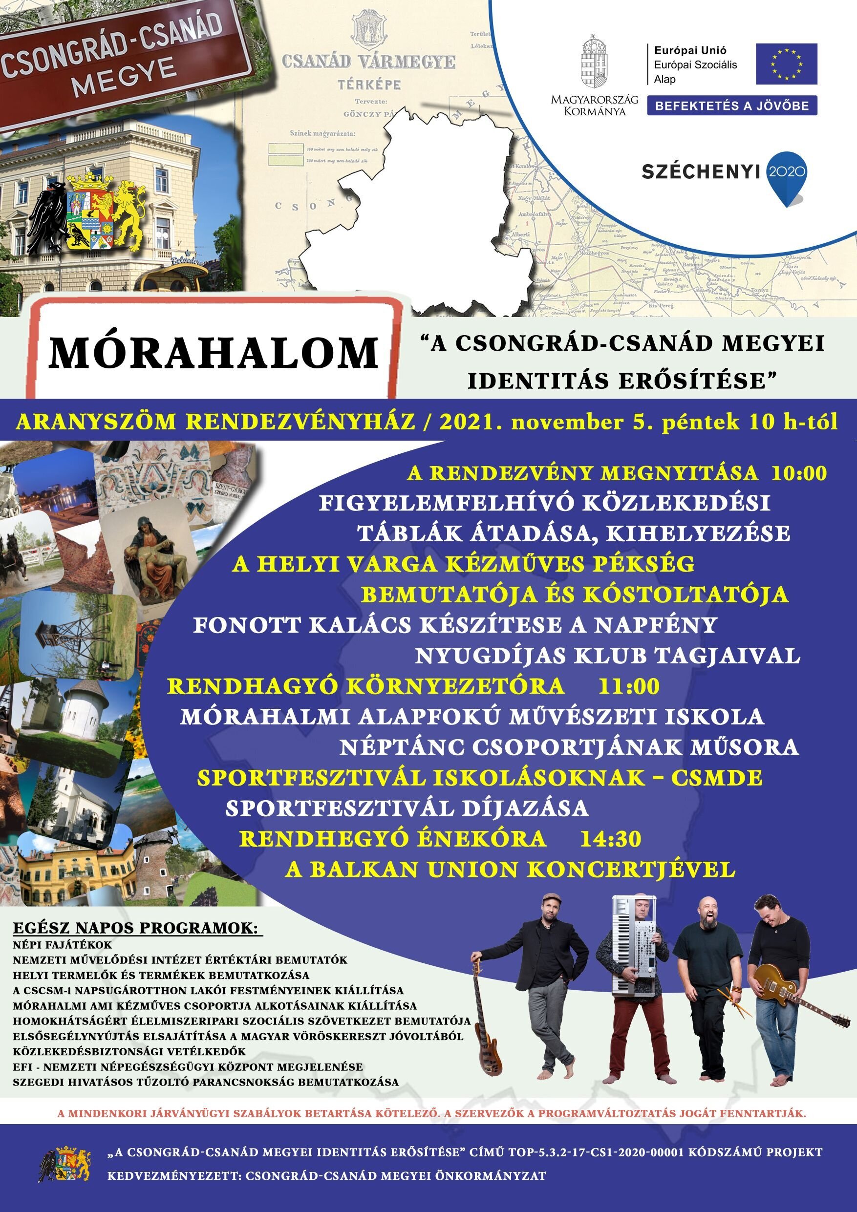 A Csongrád-Csanád Megyei identitás erősítése