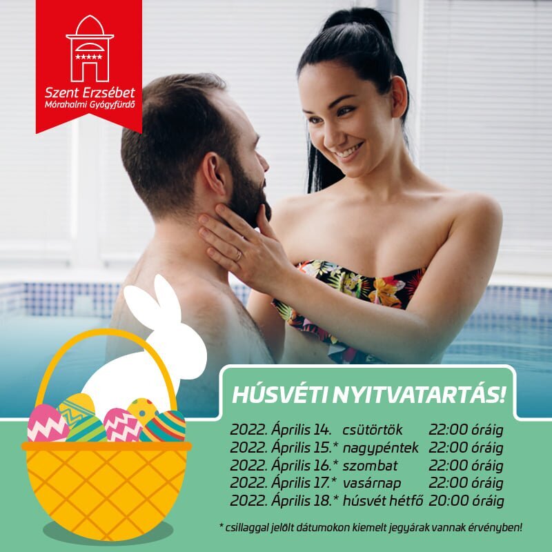 Húsvéti nyitva tartás a Gyógyfürdőben