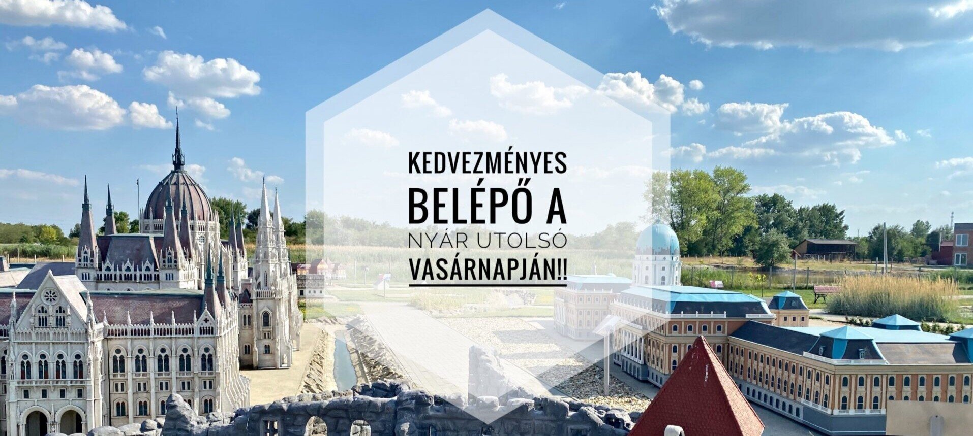 Kihagyhatatlan akció az Ezer Év Parkjában