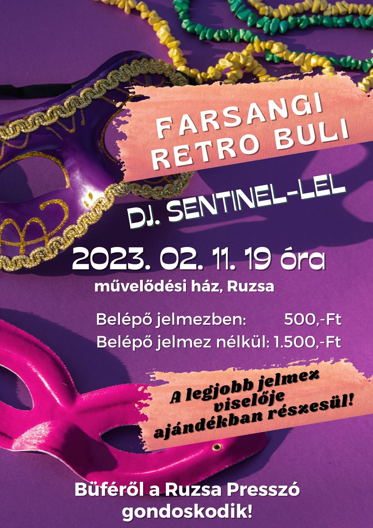 Farsangi Retro Buli