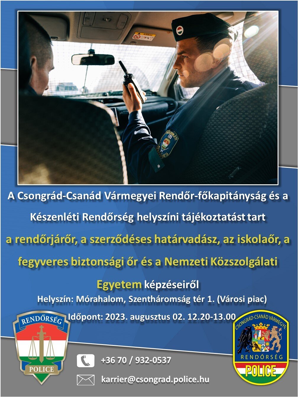 Rendőrségi toborzás