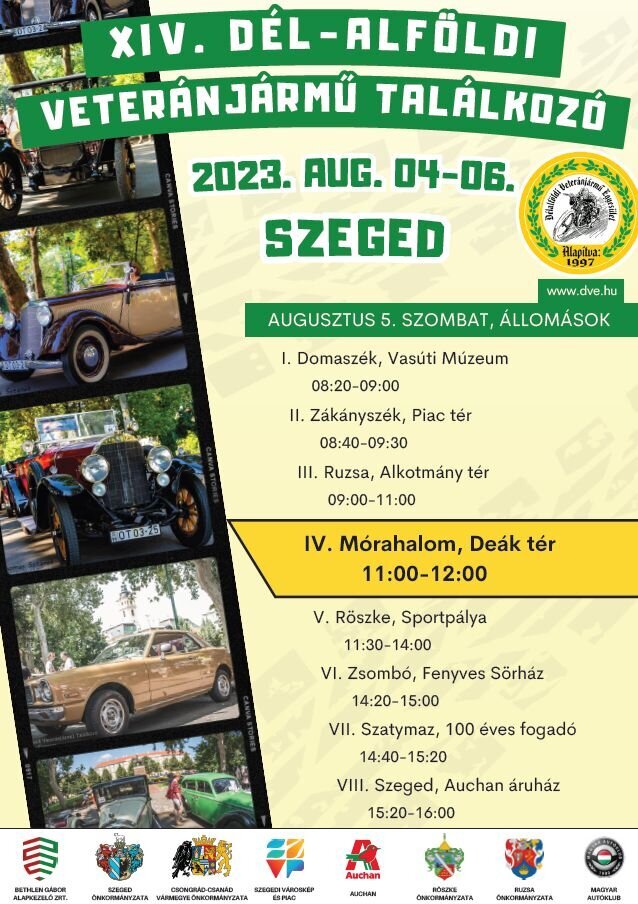 Veteránjármű találkozó