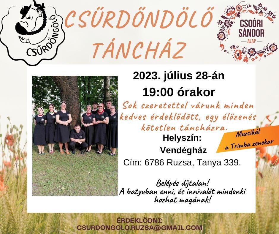 Csűrdöngölő táncház