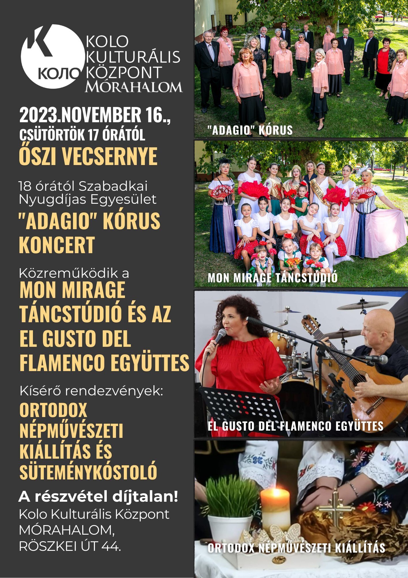 Különleges programot kínál a mórahalmi Kolo Szerb Kulturális Központ