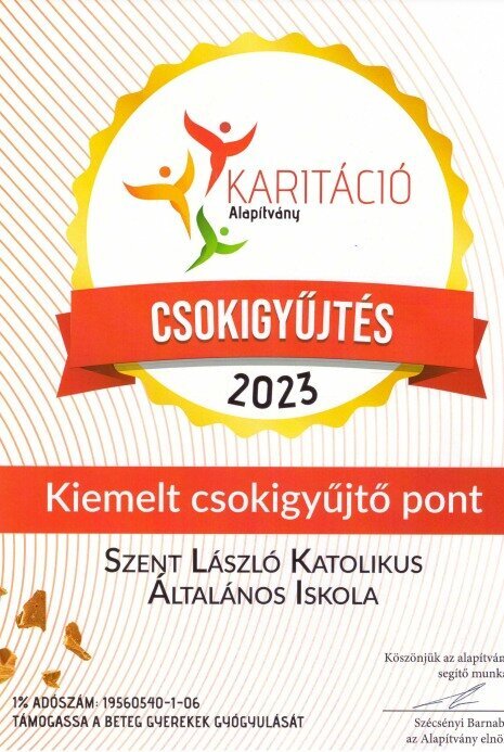 Csokigyűjtő pont lett a mórahalmi katolikus iskola