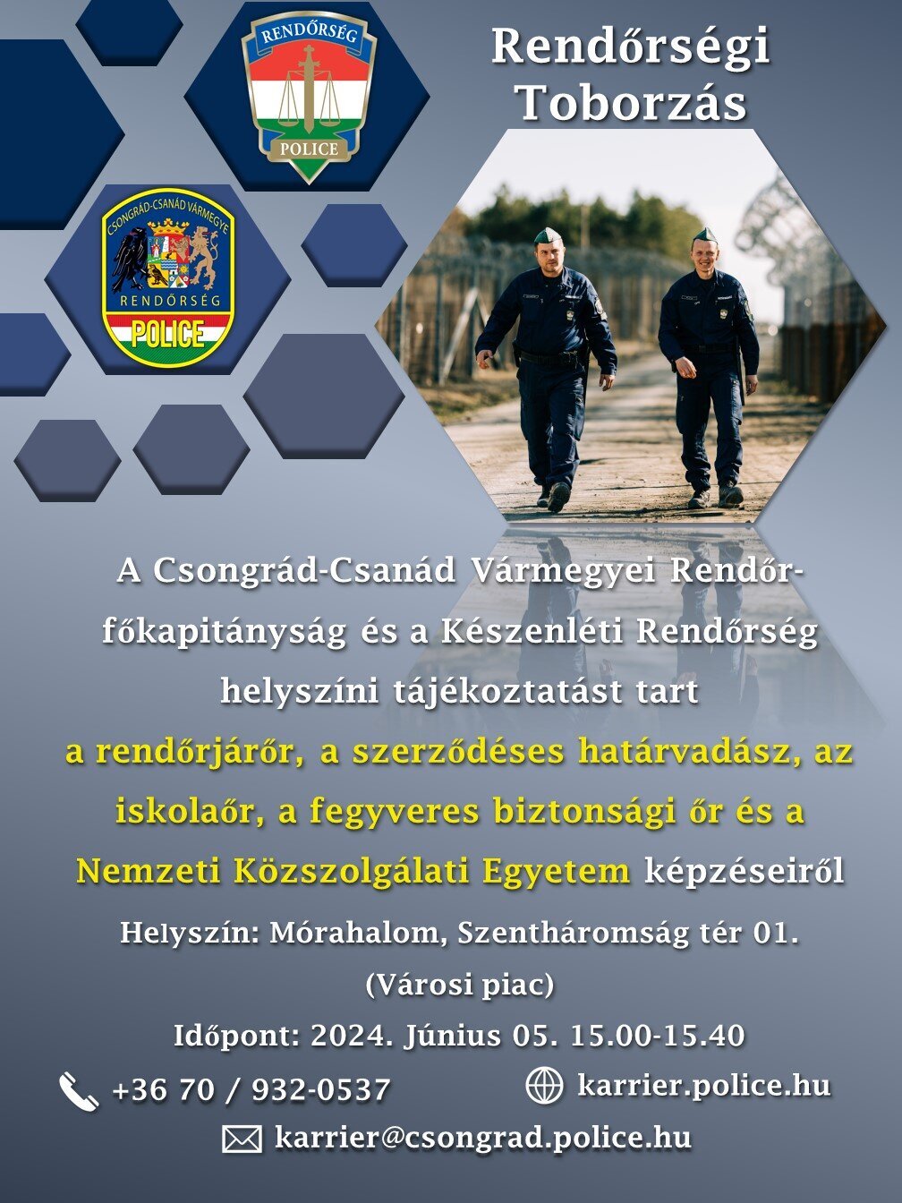 Rendőrségi toborzás