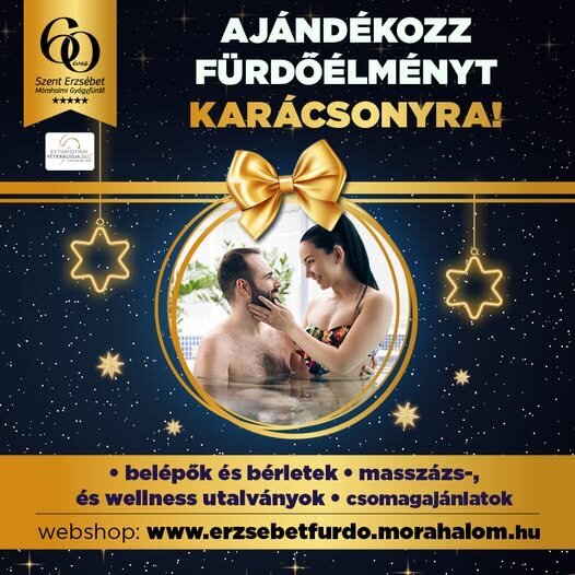 Ajándékozz fürdőélményt Karácsonyra!