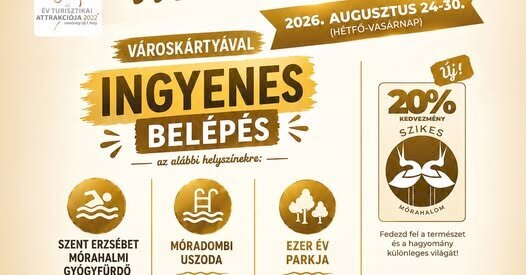 Ingyenes strandhét a mórahalmiaknak