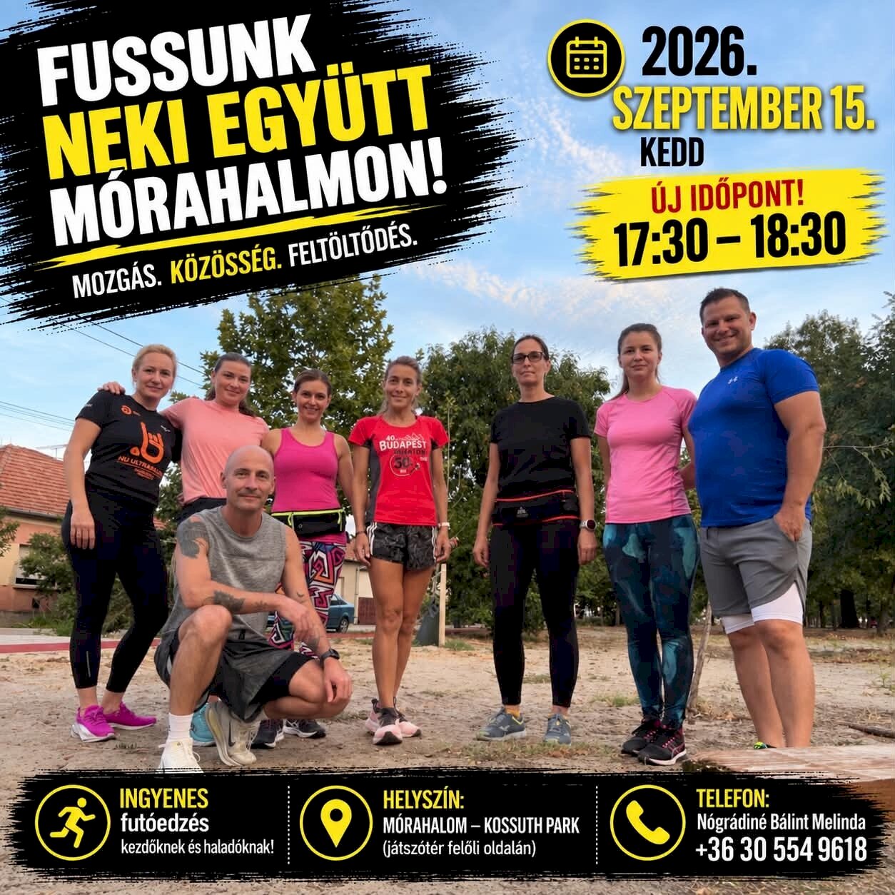 Fussunk neki együtt Mórahalmon!