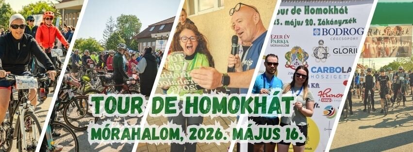 A Tour de Homokhát program plakátja