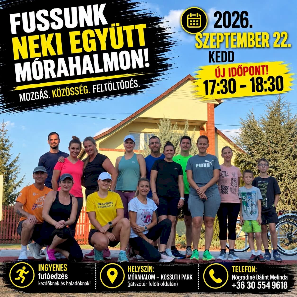 Ismét futóedzés
