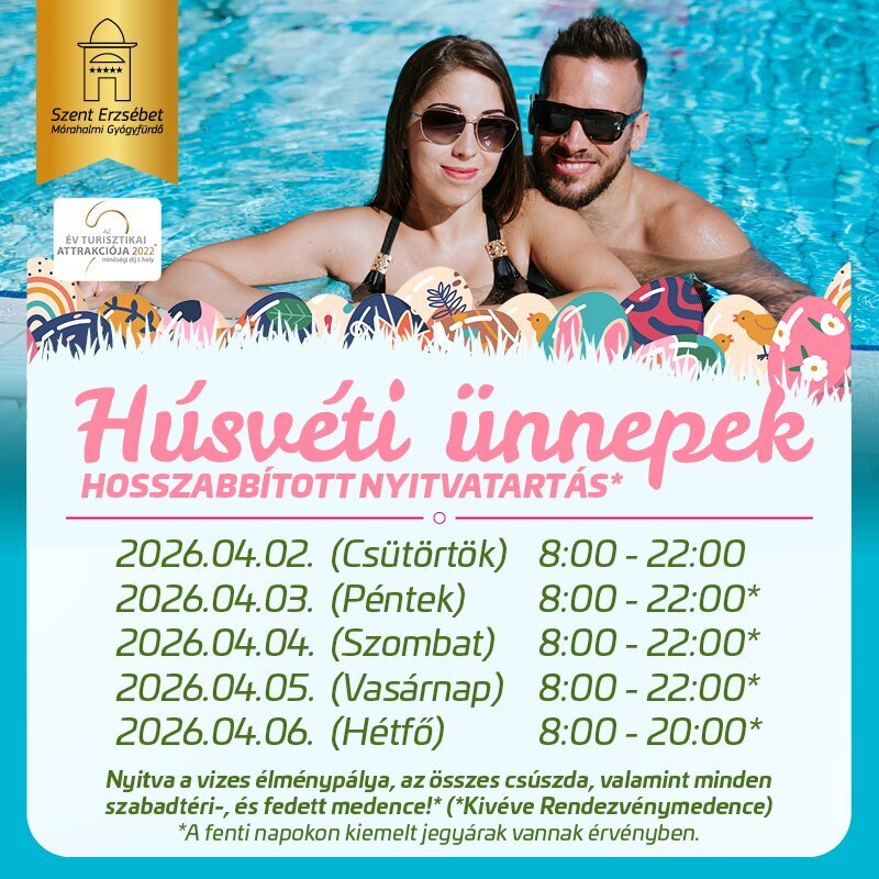 Berobbantjuk a strandszezont Mórahalmon! 