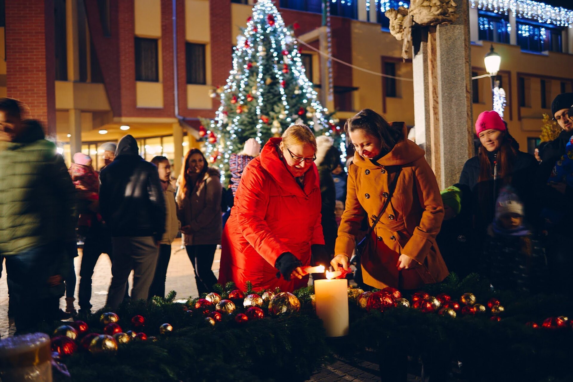 I. Adventi gyertyagyújtás