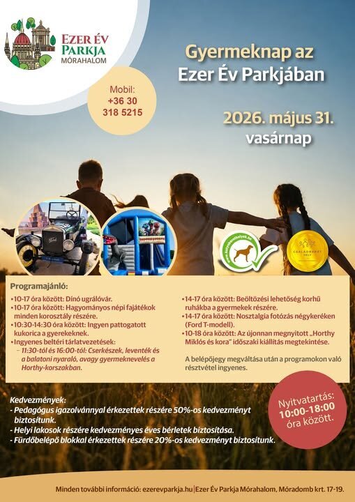 Gyermeknap az Ezer Év Parkjában