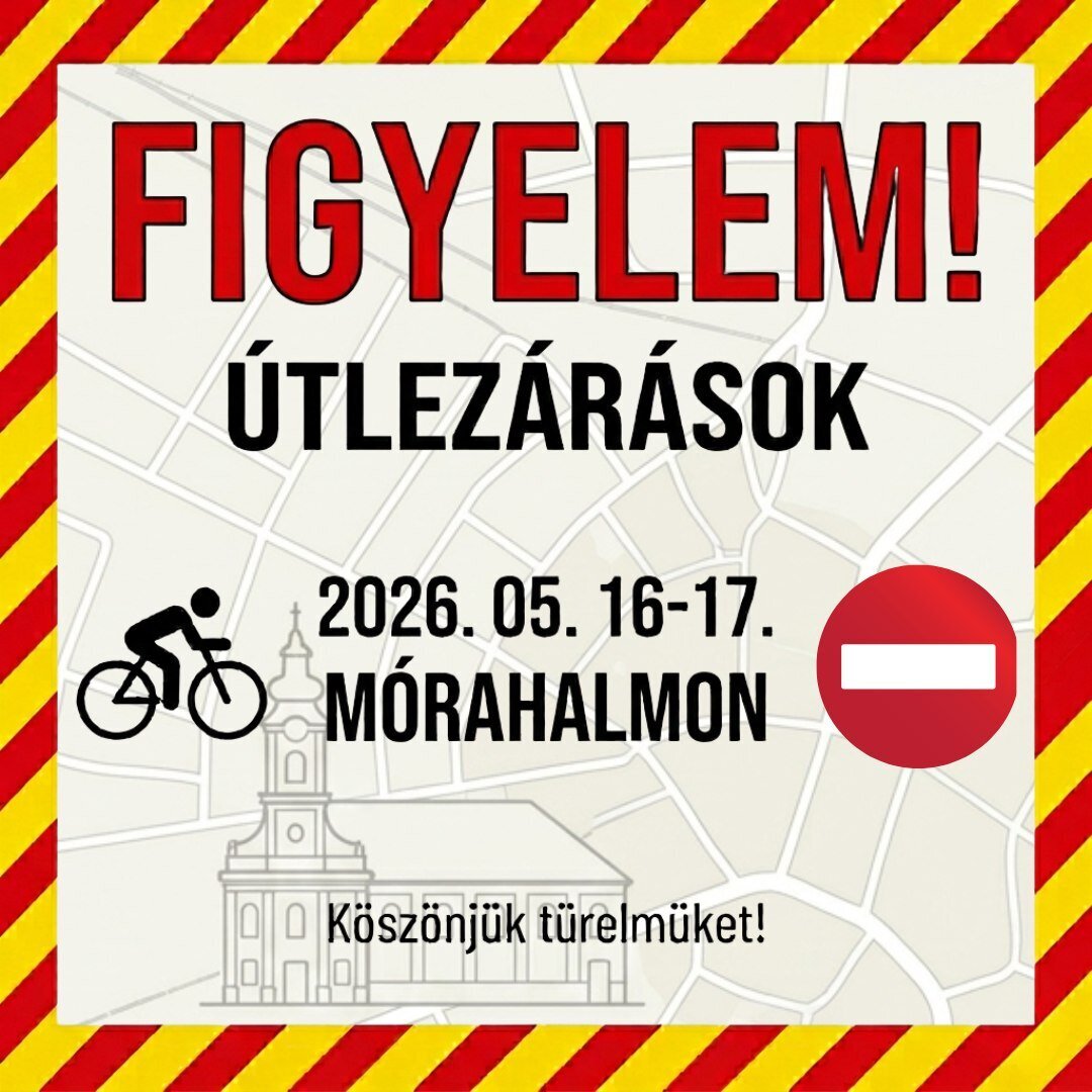 Figyelem! Útlezárások a hétvégén!