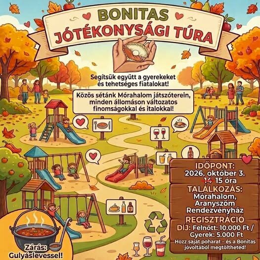 Gyertek velünk Mórahalom játszótereinek felfedezésére!