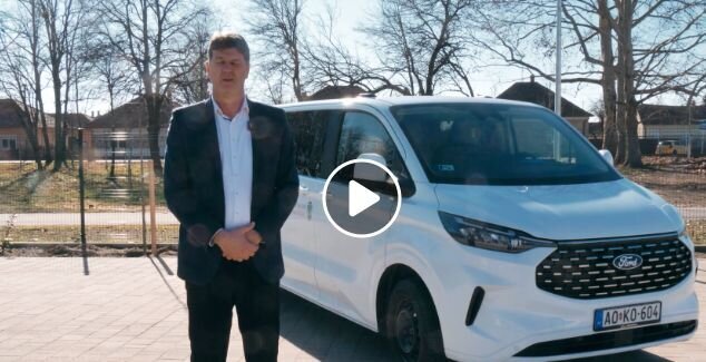 Új tanyagondnoki kisbusz Mórahalmon