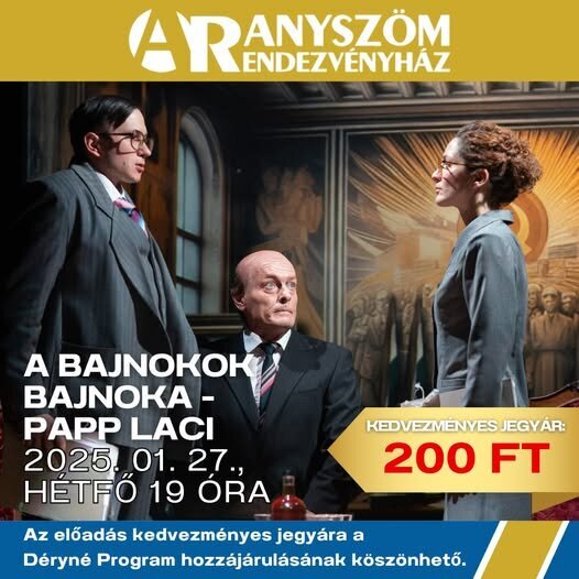 Indítsuk az új évet egy különleges színházi élménnyel!