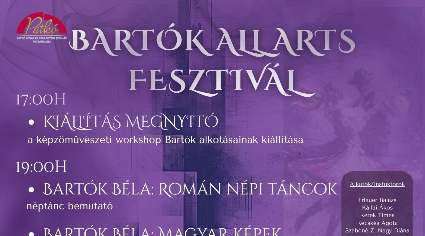 Bartók All Arts plakát