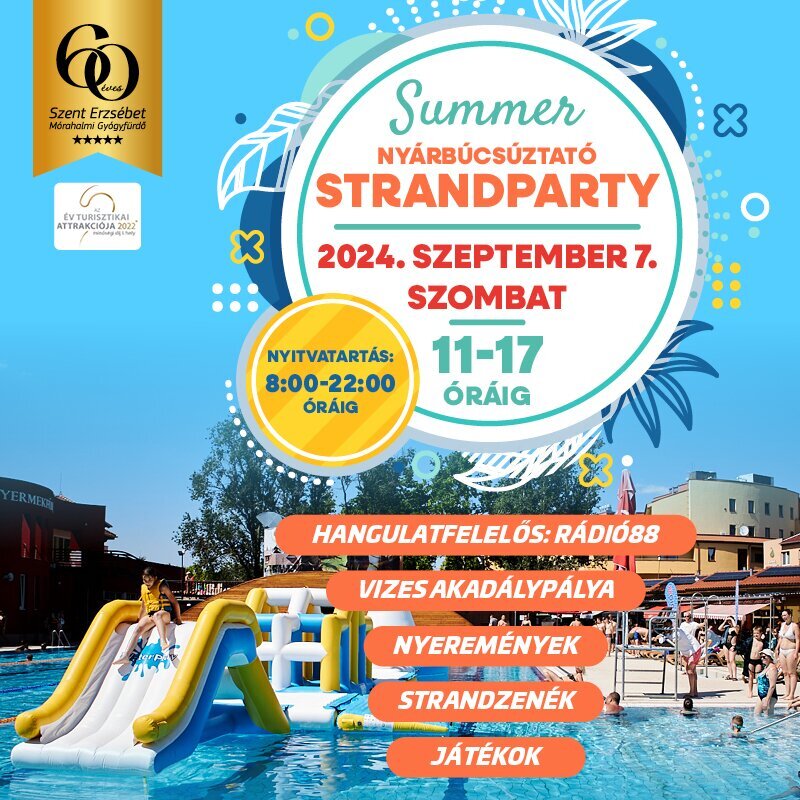 Szezonzáró strandparty