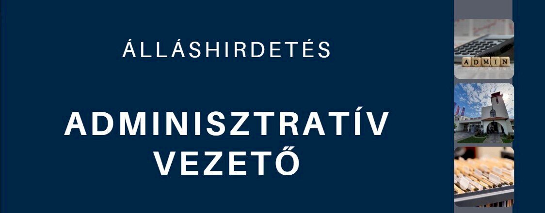 ADMINISZTRATÍV VEZETŐ