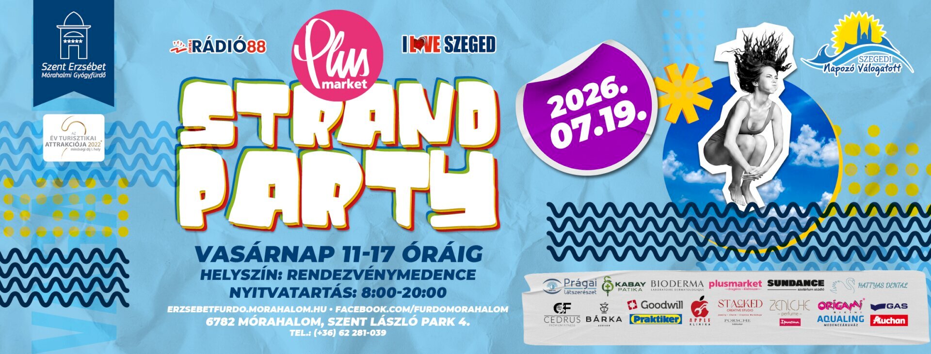 Strand Party plakát