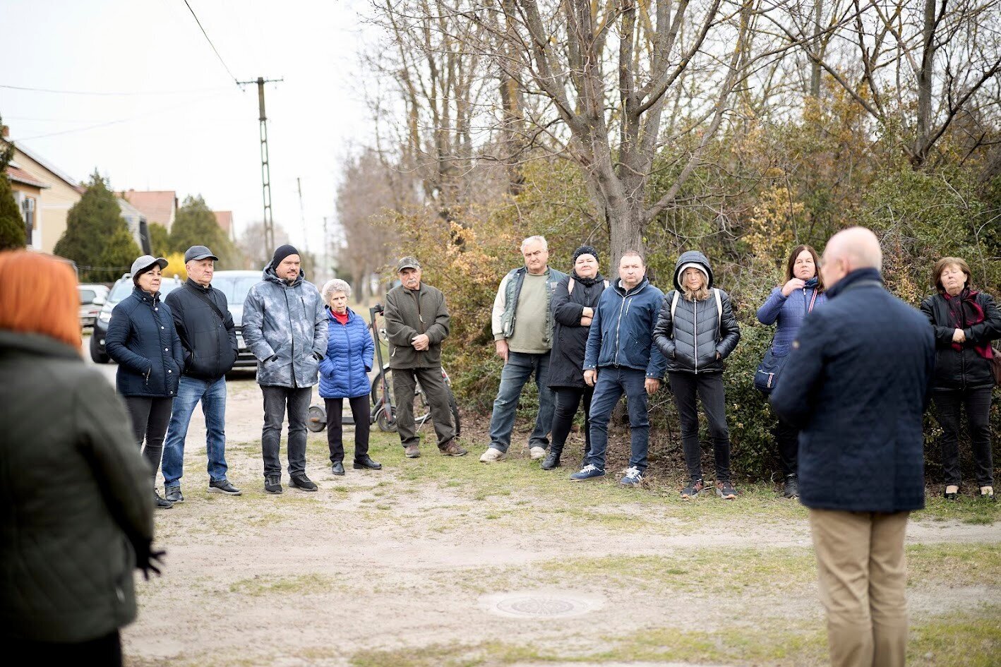 A polgármester tartott utcafórumot Mórahalmon